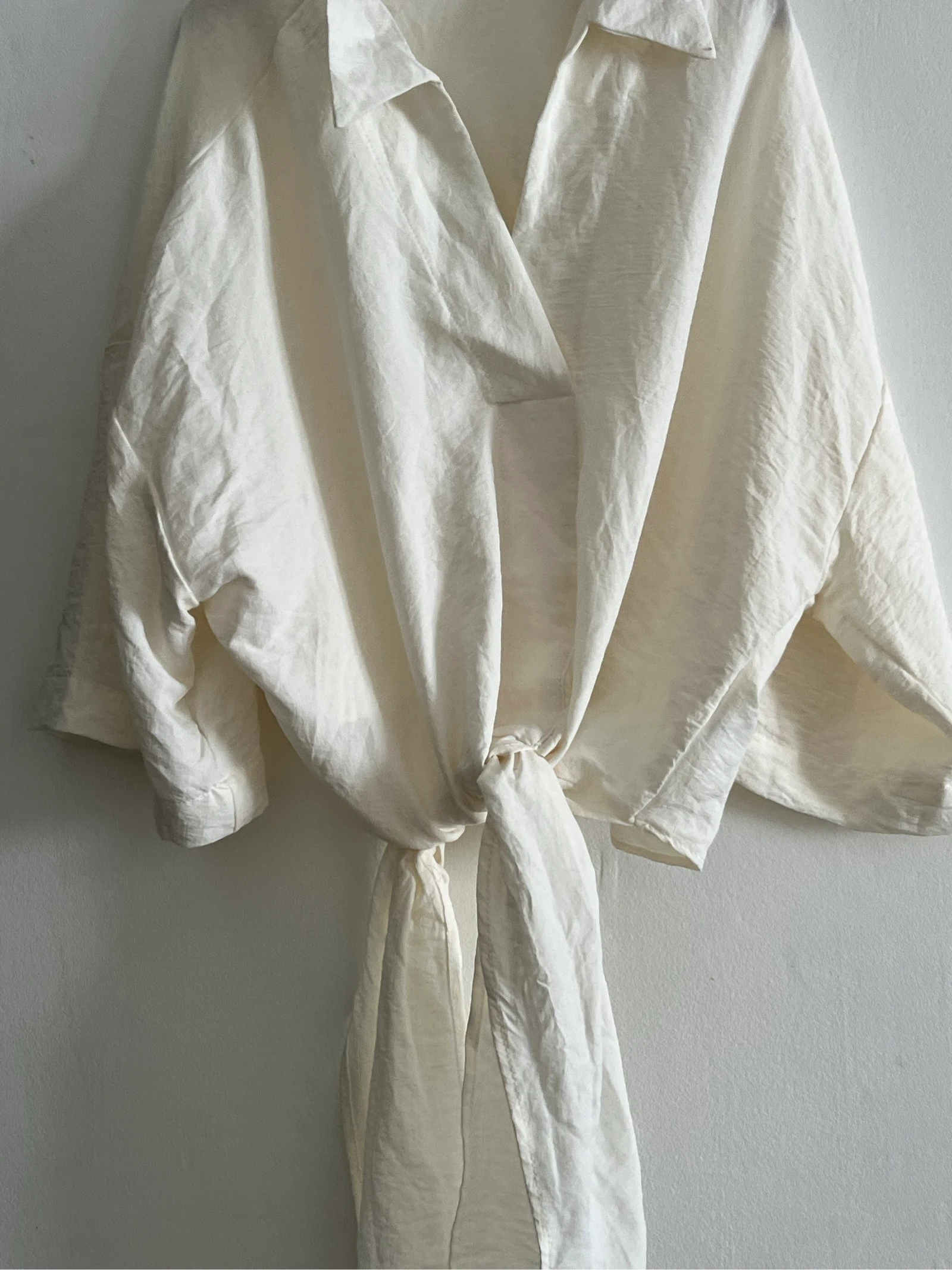 🤍 Camisa Oversize Fashion Nova Blanca 🤍 – photo 3